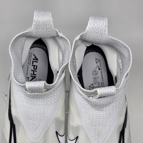 Nike Alpha Menace Elite 3 Football Cleats Pure Platinum CT6648-109 Size 13.5 New main image 8